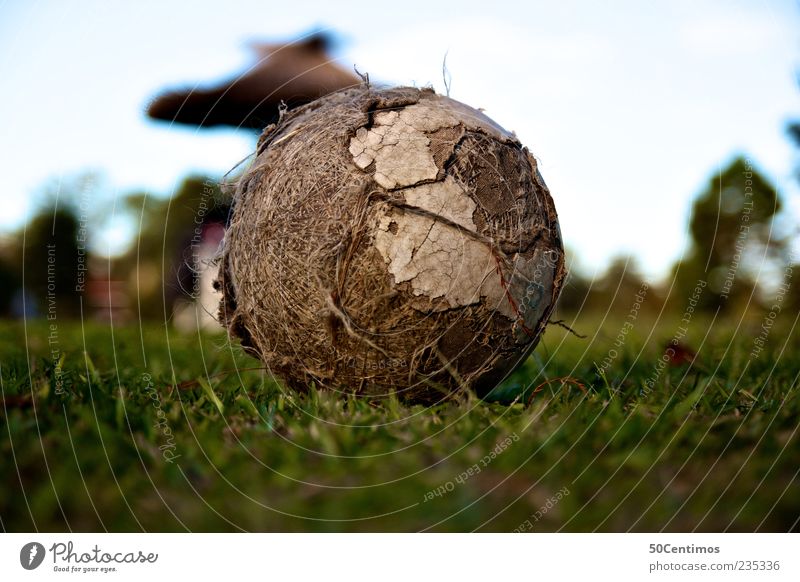 Mein Alter Fussball My Old Football Ein Lizenzfreies Stock Foto Von Photocase