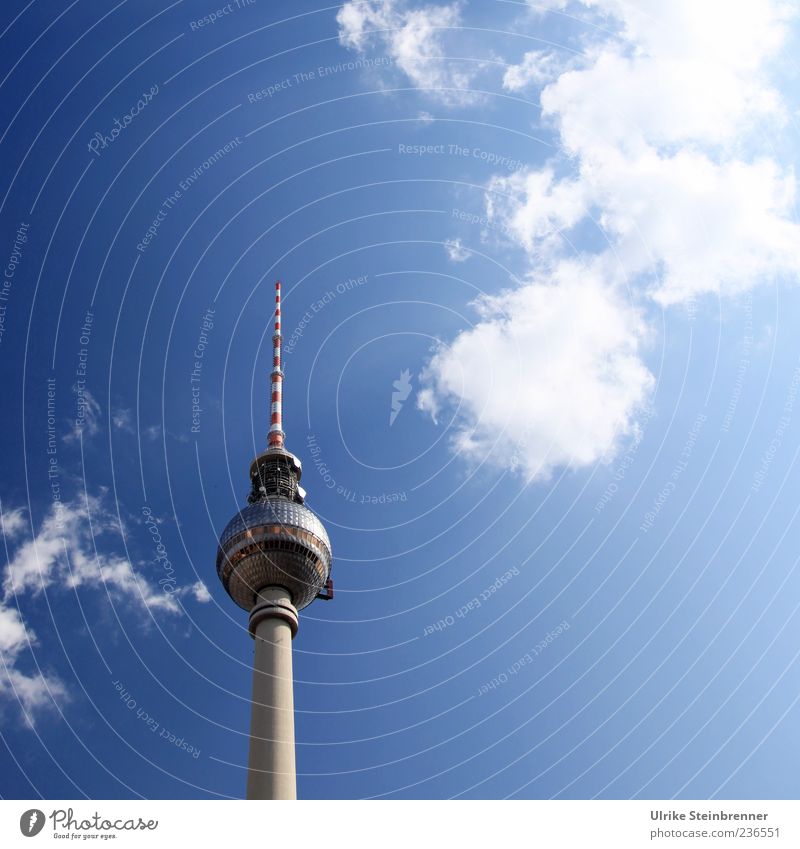 368 Meter auf Sendung Technik & Technologie Unterhaltungselektronik Telekommunikation Berlin Stadt Hauptstadt Stadtzentrum Bauwerk Gebäude Architektur