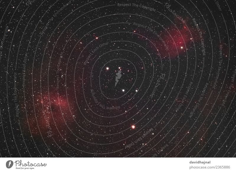 Flammensternnebel Wissenschaften Raumfahrt Astronomie Umwelt Natur Himmel nur Himmel Nachthimmel Stern Winter Milchstrasse Fuhrmann Sternbild IC 410 IC 405