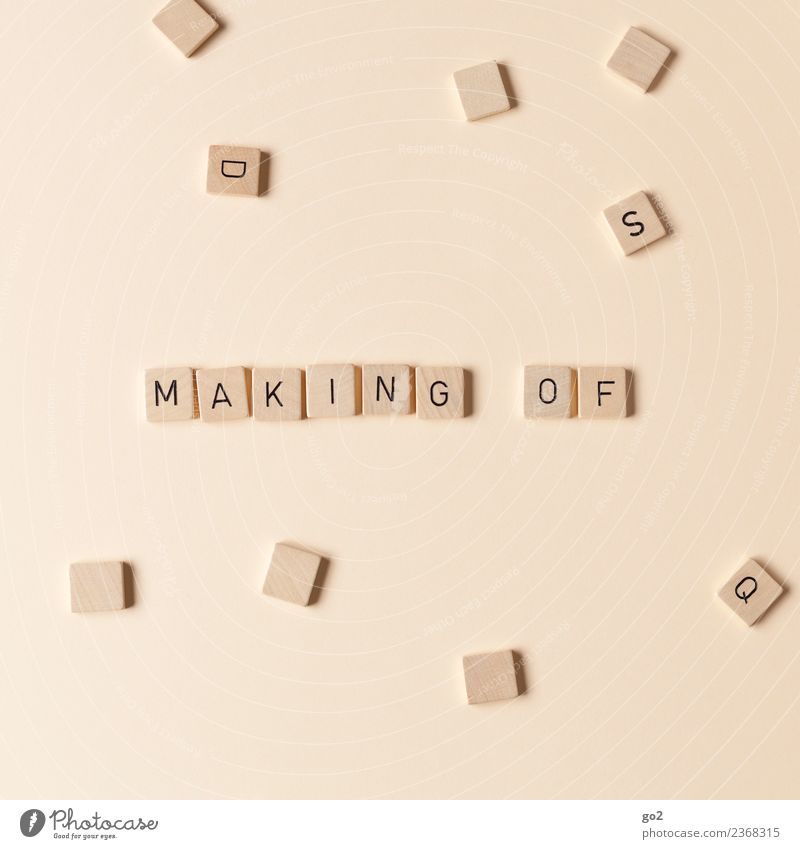Making of Freizeit & Hobby Spielen Brettspiel Schriftzeichen Arbeit & Erwerbstätigkeit ästhetisch beweglich Ordnungsliebe einzigartig Freude Idee innovativ