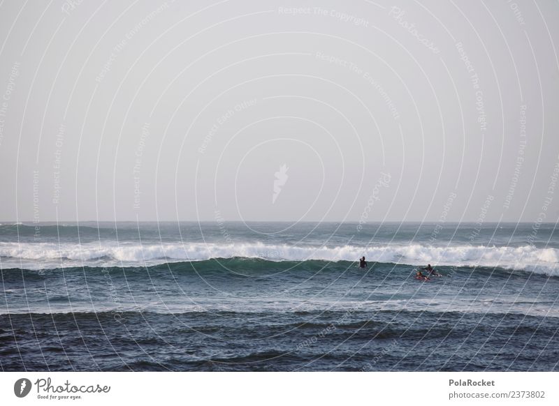 #A# breath the ocean Kunst ästhetisch Meer Meerwasser Wellen Surfen Surfer Wassersport Urlaubsstimmung Farbfoto Gedeckte Farben Außenaufnahme Detailaufnahme