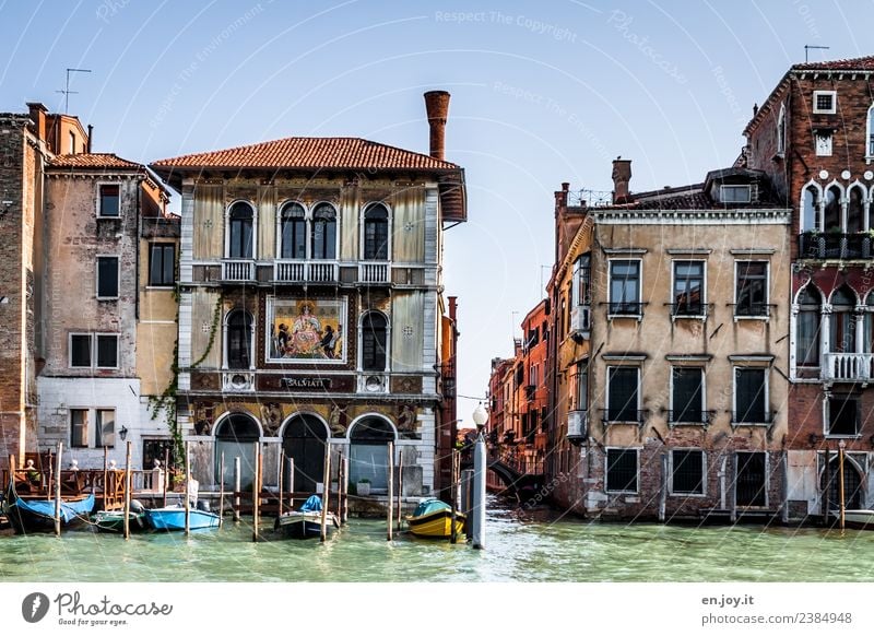 Haus am See Ferien & Urlaub & Reisen Tourismus Ausflug Sightseeing Städtereise Sommer Sommerurlaub Häusliches Leben Wohnung Traumhaus Kanal Canal Grande Venedig