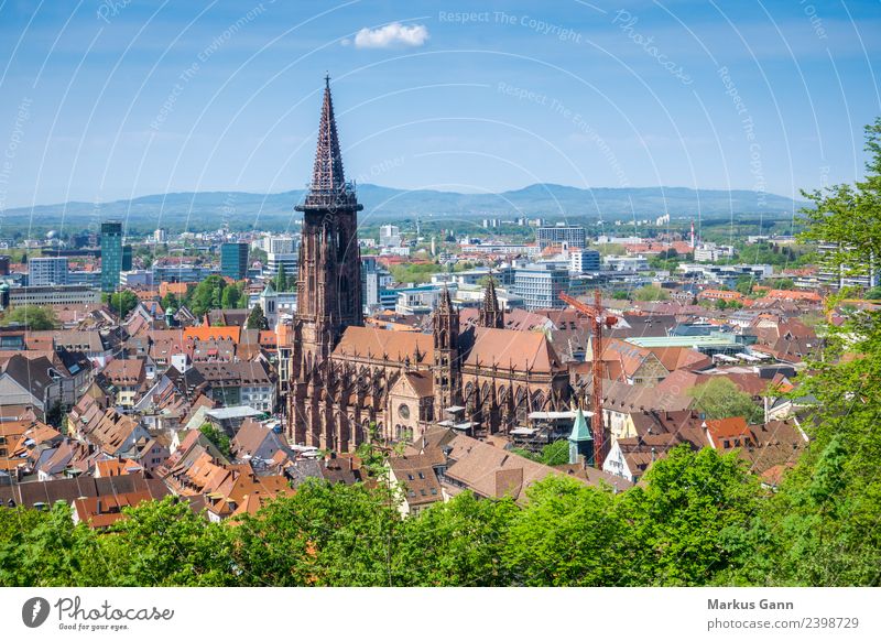 Freiburger Münster Ferien & Urlaub & Reisen Religion & Glaube freiburg cathedral Großstadt church architecture Deutschland landmark town gothic minster