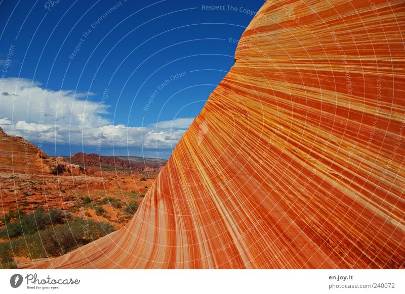 mind-blowing Ferien & Urlaub & Reisen Tourismus Natur Landschaft Erde Klima Schönes Wetter Felsen Wüste außergewöhnlich blau orange bizarr einzigartig Farbe