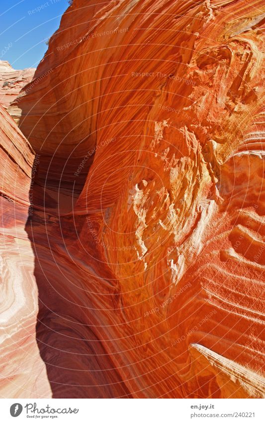 no passage Ferien & Urlaub & Reisen Tourismus Natur Landschaft Felsen Stein außergewöhnlich blau braun rot bizarr Naturwunder Coyote Buttes USA Amerika Arizona