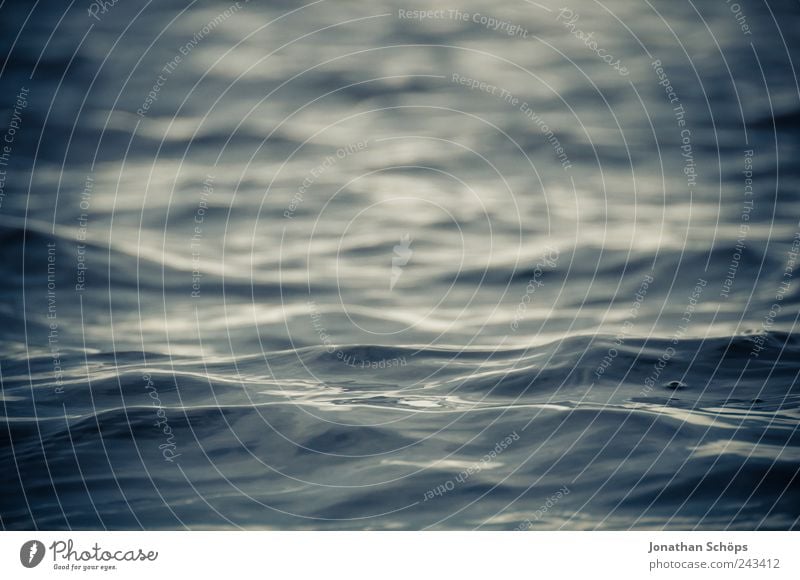 seichter Wellengang Urelemente Wasser Meer See Fluss blau Dynamik Bewegung Bewegungsenergie flach kalt nass feucht Außenaufnahme Natur Reflexion & Spiegelung