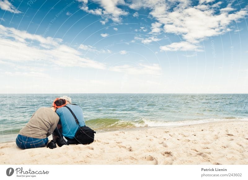 800 - Ich dich auch Freizeit & Hobby Ferien & Urlaub & Reisen Tourismus Ausflug Abenteuer Ferne Freiheit Strand Meer Mensch maskulin Paar Erwachsene 2 Umwelt