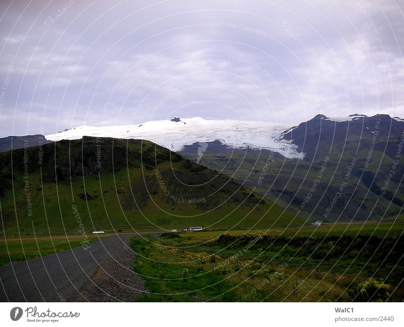Vatnajökull Gletscher Gletscher Vatnajökull Island Umweltschutz Nationalpark unberührt Europa Eis Schnee Wasser Natur Kraft Energiewirtschaft