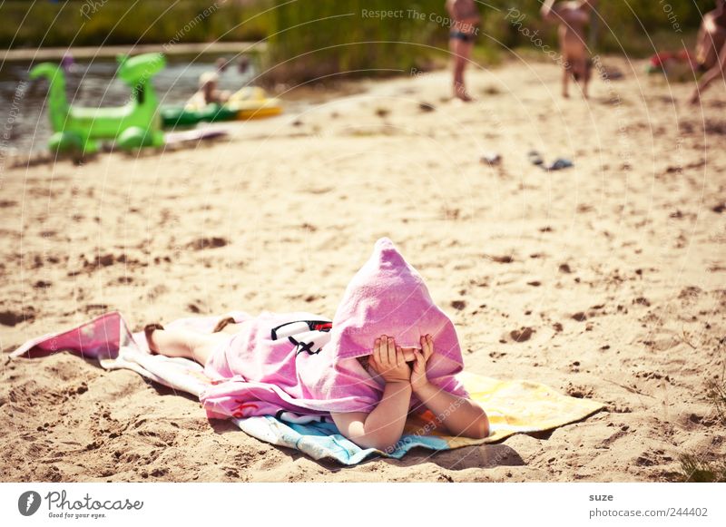 Fruchtzwerg Freude Freizeit & Hobby Spielen Ferien & Urlaub & Reisen Strand Kind Mensch Kleinkind Mädchen Kindheit 3-8 Jahre Umwelt Sand Schönes Wetter See