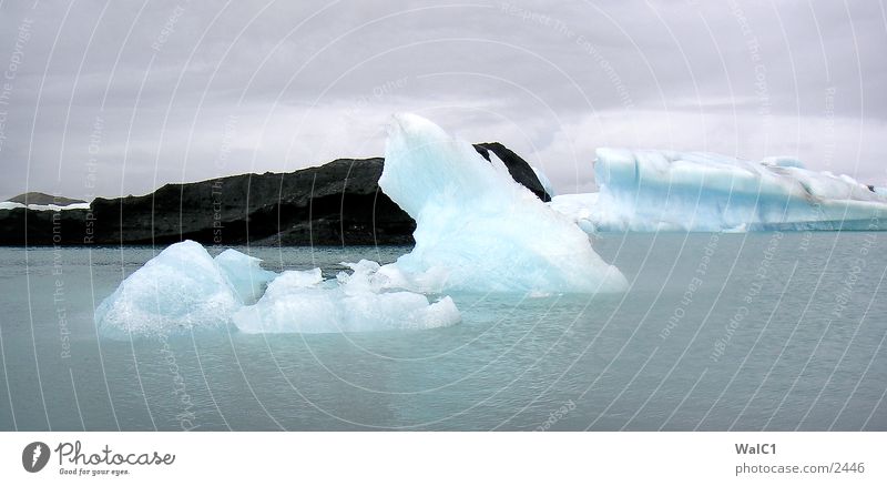 Gletschersee 07 Eisberg Gebirgssee Gletscher Vatnajökull Wasserfahrzeug Island Umweltschutz Nationalpark unberührt Europa Natur Kraft Energiewirtschaft Eisblock