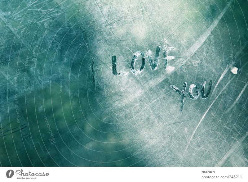 Love you Flirten Valentinstag Zeichen Schriftzeichen Graffiti Linie Liebeserklärung authentisch einfach Fröhlichkeit Originalität positiv Gefühle Lebensfreude