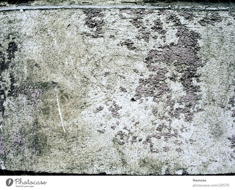 alte Hauswand Wand Putz Verfall kaputt abblättern Hintergrundbild grau Fototechnik Nahaufnahme