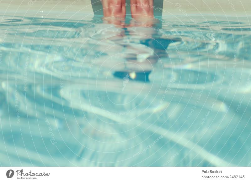 #A# Stille Wasser Freizeit & Hobby ästhetisch Schwimmbad Sommer Sommerurlaub sommerlich Erfrischung Wärme Beine Wasseroberfläche Erholung Wellness