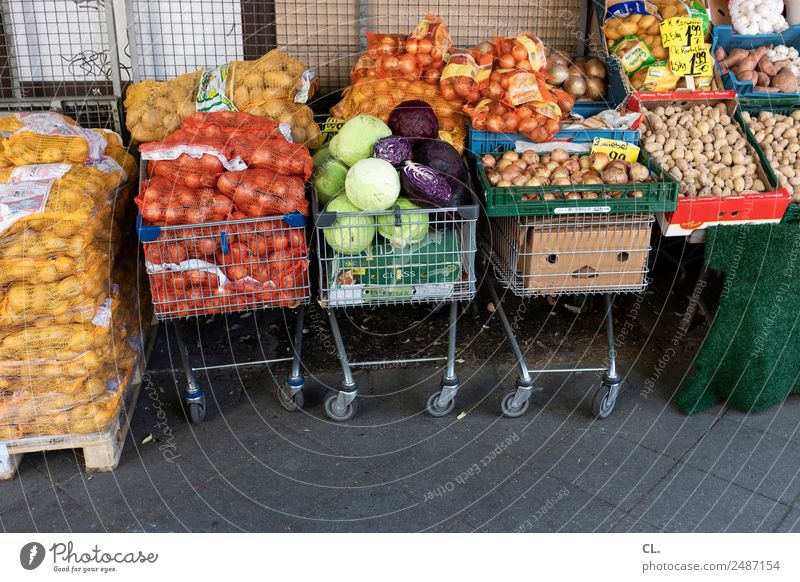 gemüseladen, berlin-kreuzberg Lebensmittel Gemüse Zwiebel Kartoffeln Ernährung Bioprodukte Vegetarische Ernährung Landwirtschaft Forstwirtschaft Handel Berlin