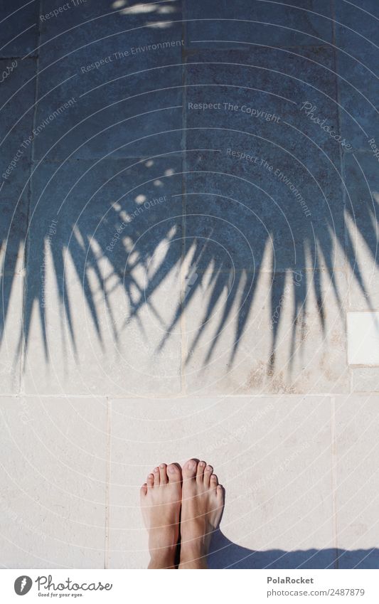 #A# Urlaubsfüße Kunst Kunstwerk ästhetisch Ferien & Urlaub & Reisen Urlaubsfoto Urlaubsstimmung Urlaubsort Urlaubsgrüße Sonne Sonnenstrahlen Palme Schatten