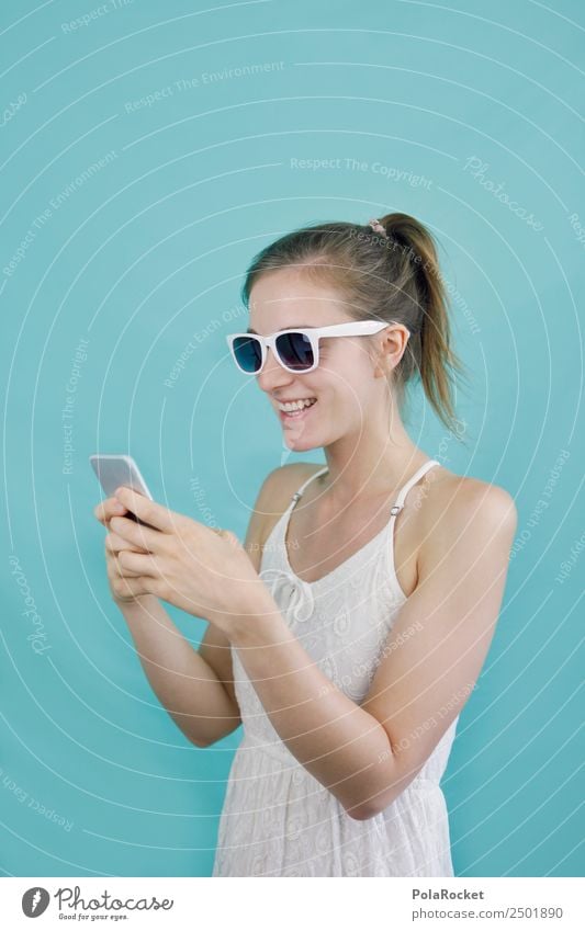 #A# mobile Welt 1 Mensch ästhetisch Mobilität Mobilfunk Chatten Tippen Handy Handy-Kamera Junge Frau digital Digitalfotografie modern weltweit online Empfang