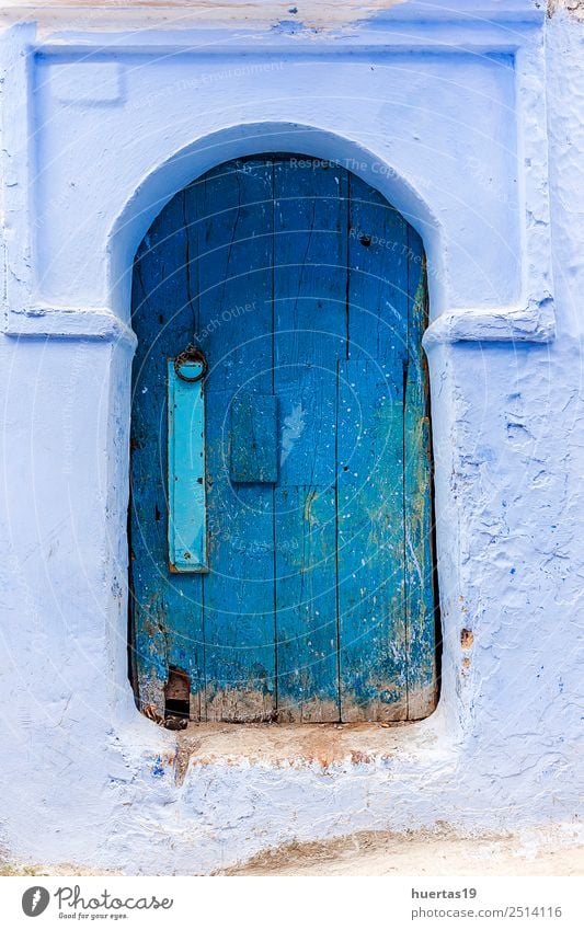 Chaouen die blaue Stadt kaufen Ferien & Urlaub & Reisen Tourismus Dorf Kleinstadt Stadtzentrum Gebäude Architektur alt Chechaouen Marokko maroc Medina Kasbah