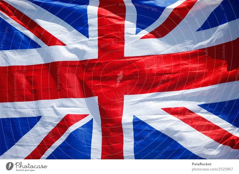 #A# best flag Kunst ästhetisch Sprache Fremdsprache Briten Fahne Brexit Großbritannien Union Jack rot blau weiß Kreuz Symbole & Metaphern Macht Farbfoto