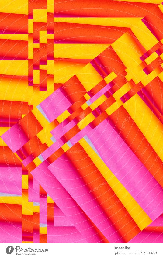 Mustermix - buntes Design Lifestyle Glück Dekoration & Verzierung Tapete Hochzeit Bildung Kunst Kunstwerk Papier Liebe Kitsch verrückt gelb orange rosa Euphorie
