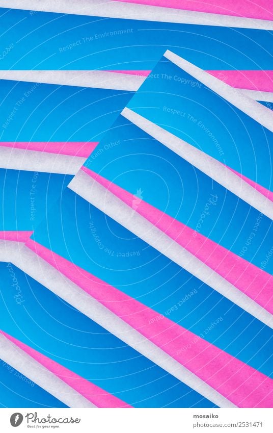 Mustermix - blaues und rosa Design Lifestyle elegant Stil Dekoration & Verzierung Tapete Feste & Feiern Karneval Oktoberfest Kunst Kunstwerk Papier weiß