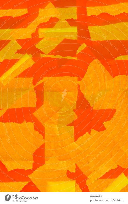 Mustermix - buntes Design Lifestyle Stil Dekoration & Verzierung Entertainment Party Kunst Kunstwerk Papier exotisch fantastisch Fröhlichkeit modern gelb orange