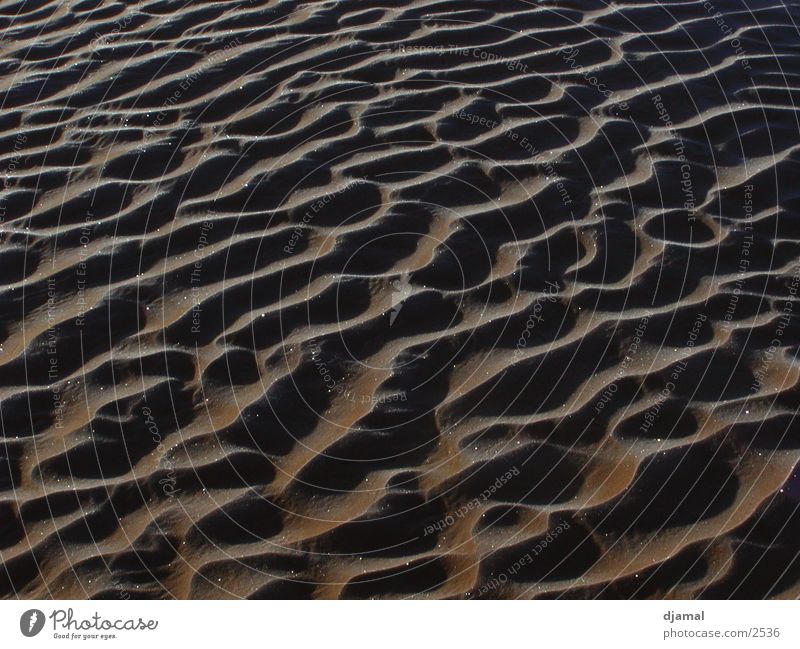 sandwellen Wellen Sand Strukturen & Formen Eis Wüste Stranddüne