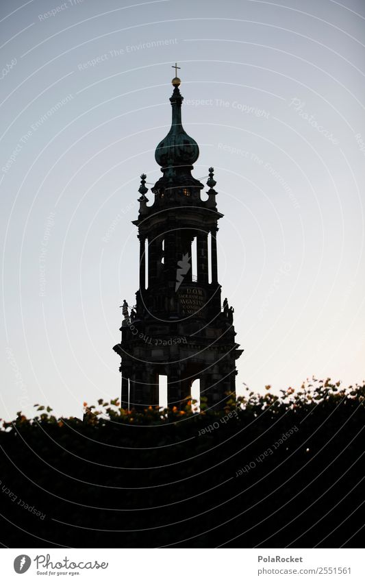 #A# Hofschatten Kultur ästhetisch Kirche Hofkirche Dresden Barock Farbfoto Gedeckte Farben Außenaufnahme Detailaufnahme Menschenleer Textfreiraum links