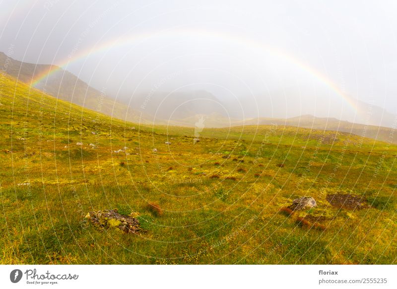 Regenbogen auf Island II / IV Freizeit & Hobby Ferien & Urlaub & Reisen Tourismus Ausflug Abenteuer Ferne Freiheit Berge u. Gebirge wandern Umwelt Natur