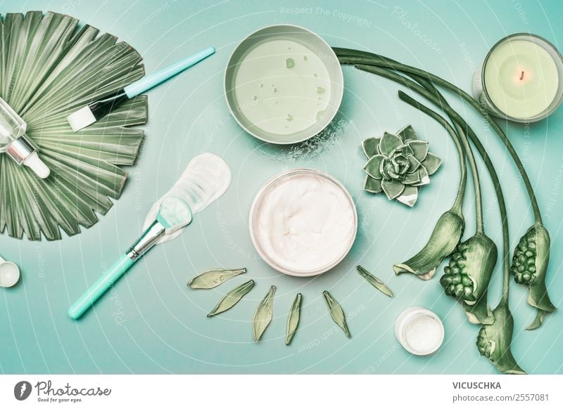 Natur Kosmetik Hautpflege kaufen Stil schön Körperpflege Gesicht Creme Gesundheit Wellness Spa Häusliches Leben Design Serum Gesichtsmaske Kosmetiksalon grün