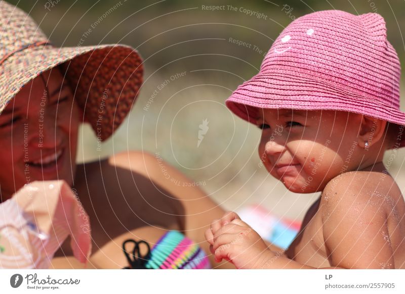 lustiges Lächeln Lifestyle Freude Leben harmonisch Wohlgefühl Zufriedenheit Spielen Kinderspiel Ferien & Urlaub & Reisen Sommerurlaub Sonnenbad Muttertag