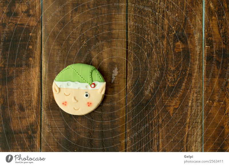 Leckere Weihnachtskekse Dessert Kräuter & Gewürze Dekoration & Verzierung Tisch Feste & Feiern Weihnachten & Advent Kind Holz Ornament lecker braun grün
