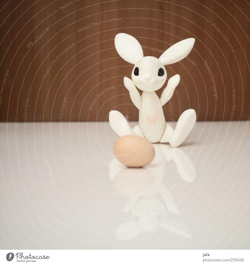 ei, ei, ei... Ei Tier Hase & Kaninchen Dekoration & Verzierung Kitsch Krimskrams Spielzeug Figur Ostern Osterhase eier legen Freude Zauberer Farbfoto