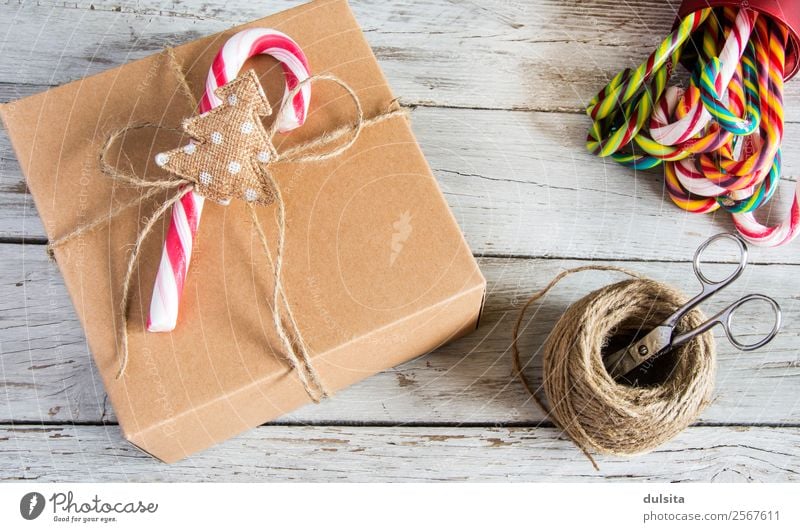 Verpacktes Weihnachtsgeschenk Design Winter Dekoration & Verzierung Feste & Feiern Weihnachten & Advent Rudel Papier Spielzeug Verpackung Paket Container