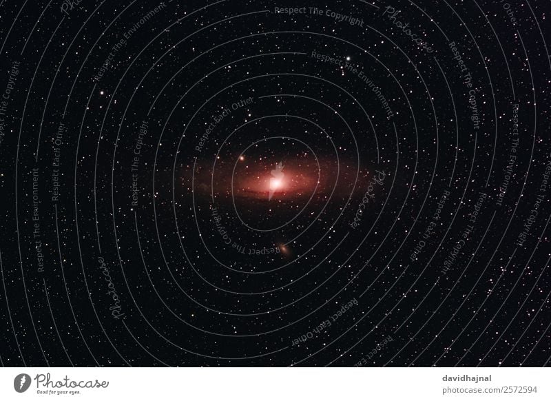 Andromeda-Galaxie Technik & Technologie Wissenschaften Fortschritt Zukunft Astronomie Umwelt Natur Himmel nur Himmel Nachthimmel Stern Herbst Nebel Milchstrasse