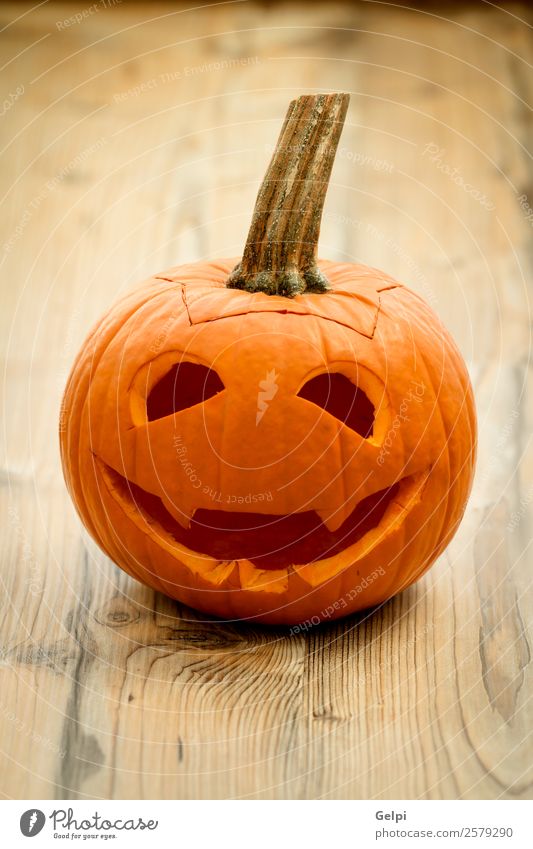 Halloween Gemüse Freude Gesicht Dekoration & Verzierung Feste & Feiern Herbst Kerze Holz Lächeln lachen gruselig lustig niedlich gelb weiß Angst Entsetzen