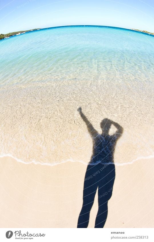 Urlaubsfreude Lifestyle Stil Freude Wellness Zufriedenheit Freizeit & Hobby Ferien & Urlaub & Reisen Freiheit Sommer Sommerurlaub Sonne Sonnenbad Strand Meer