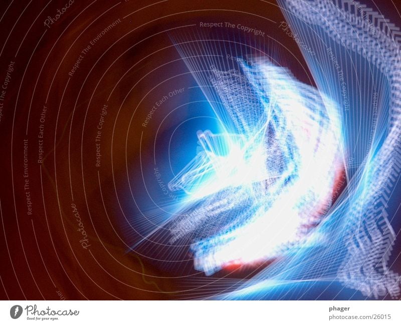 es kam aus dem computer Bildschirm Drehung virtuell Sog Wasserwirbel obskur Perspektive Verwirbelung Digitalfotografie
