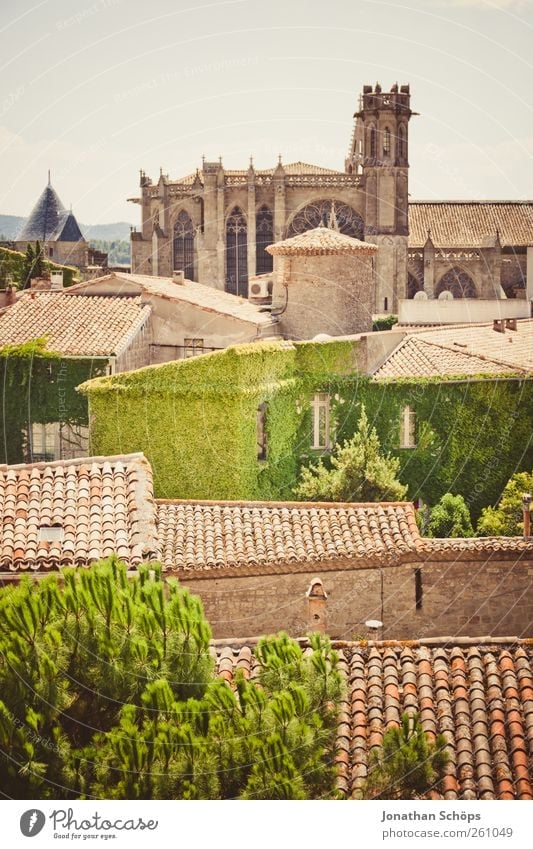 Carcassonne II [Wirtshäuser und Kathedralen] Ferien & Urlaub & Reisen Ferne Sightseeing Städtereise Sommerurlaub Südfrankreich Frankreich Stadt Stadtzentrum
