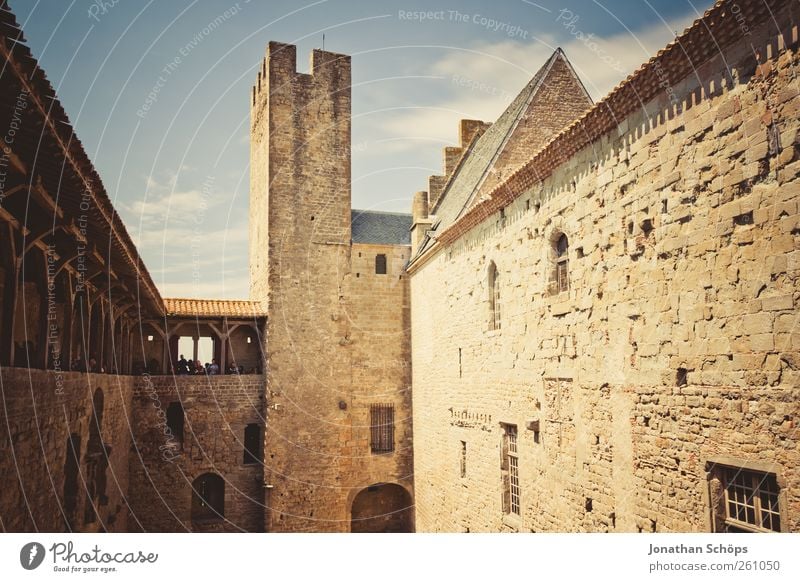 Carcassonne III [Die Burg] Ferien & Urlaub & Reisen Tourismus Ausflug Abenteuer Freiheit Sightseeing Städtereise Sommerurlaub Südfrankreich Frankreich Altstadt