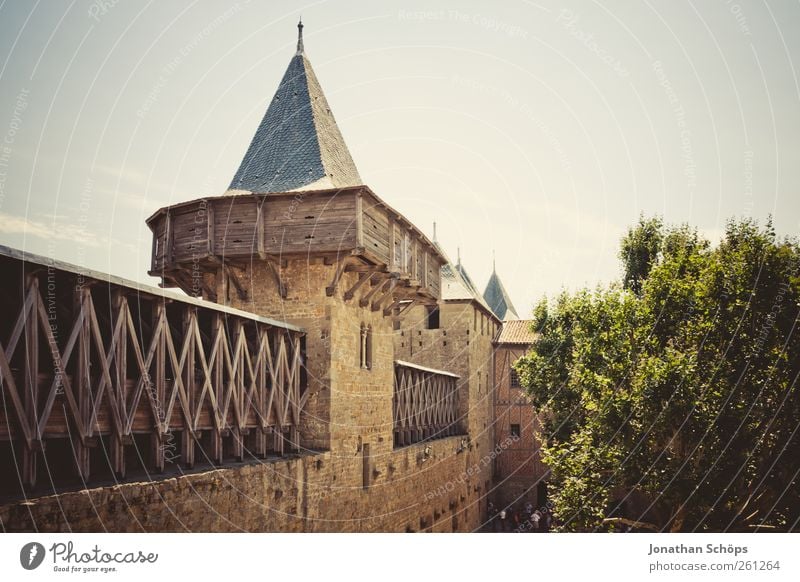 Carcassonne IX Ferien & Urlaub & Reisen Tourismus Ausflug Abenteuer Ferne Freiheit Sightseeing Städtereise Sommerurlaub Südfrankreich Frankreich Stadtrand