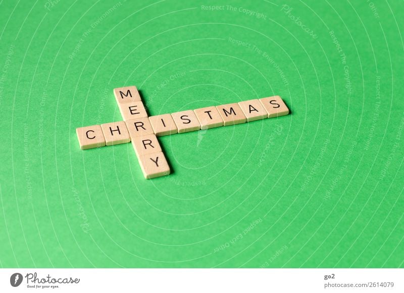 Merry Christmas Spielen Brettspiel Weihnachten & Advent Zeichen Schriftzeichen grün Gefühle Fröhlichkeit Lebensfreude Vorfreude Glaube Religion & Glaube