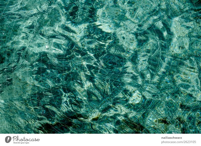 Mittelmeer Lifestyle Wellness harmonisch Wohlgefühl Kur Schwimmbad Schwimmen & Baden Ferien & Urlaub & Reisen Sommer Sommerurlaub Strand Meer Wasser Wärme
