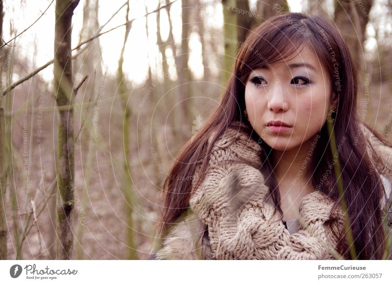 Girl Lost In The Woods V Ein Lizenzfreies Stock Foto Von Photocase