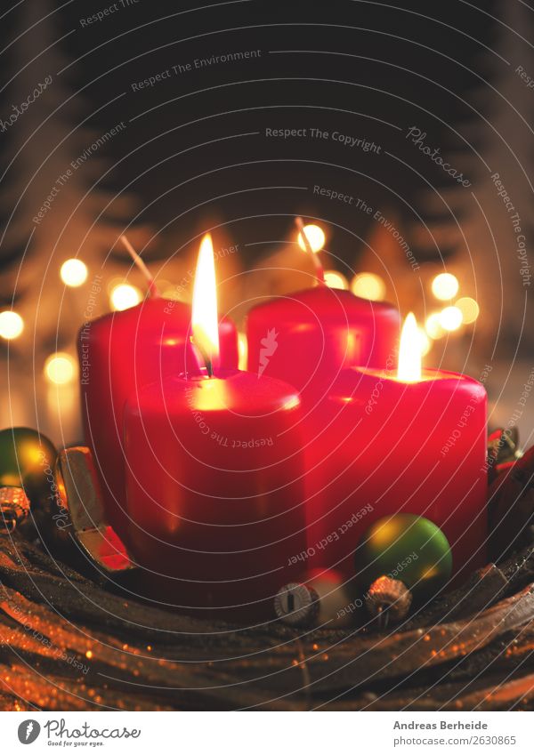 Zweiter Advent Winter Dekoration & Verzierung Musik Feste & Feiern Weihnachten & Advent Kerze Tradition Hintergrundbild second ball band bauble baubles