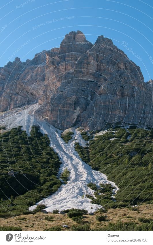 Südtirol Italien Alpen Berge u. Gebirge Felsen Stein Gipfel Landschaft Dolomiten wandern Bergsteigen Klettern Natur unberührt Alm Wiese Hochalpen Himmel Sommer