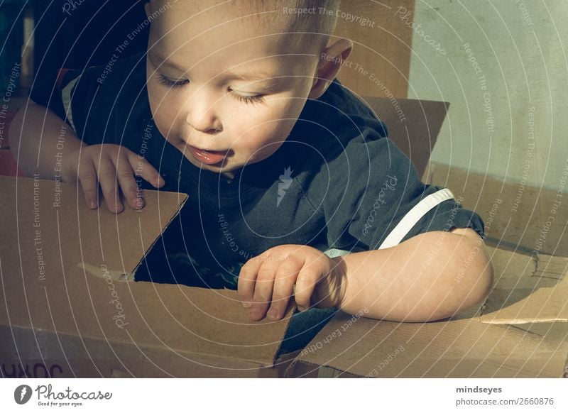 Baby Mit Spiegel Stockfoto und mehr Bilder von Baby - Baby, Spiegel, Sehen  - iStock