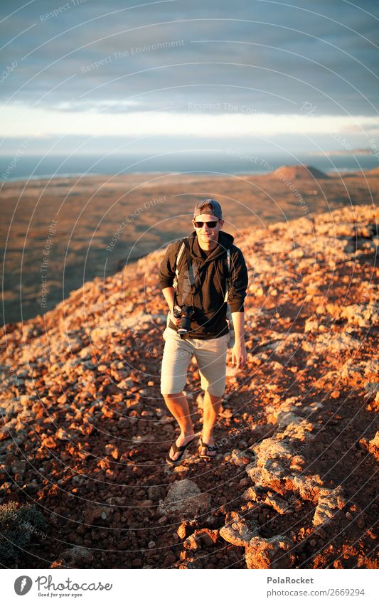 #AS# in the mood 1 Mensch ästhetisch wandern Abenteuer Fuerteventura Ausflug Ausflugsziel Außenaufnahme Jugendliche Jugendkultur Bewegung steinig Gipfel