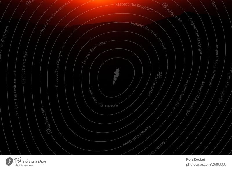 #AS# RedHour Kunst ästhetisch Sonne Sonnenaufgang Bergland Berge u. Gebirge Urlaubsfoto Landschaft minimalistisch sehr wenige dezent Licht Lichterscheinung