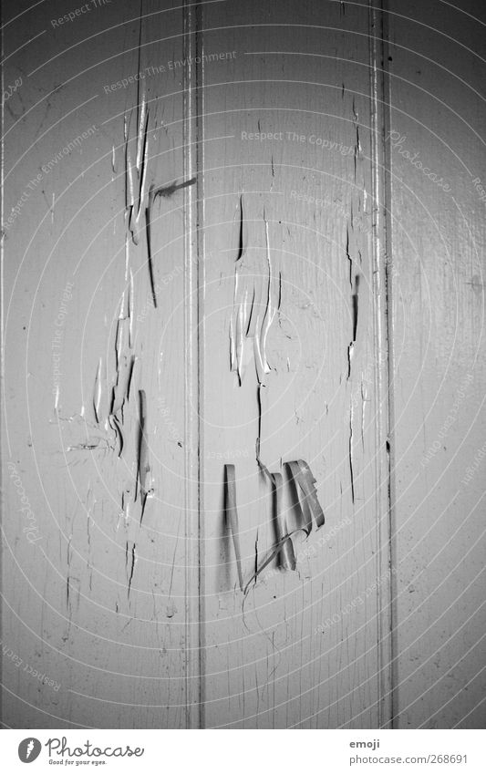 Kratzbürste Mauer Wand Fassade Lack abblättern alt Farbstoff trist grau Schwarzweißfoto Innenaufnahme Detailaufnahme Menschenleer Hintergrund neutral Licht