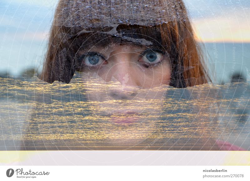Hiddensee | Montags Portrait | Das Meer in Mir Haare & Frisuren Strand feminin Junge Frau Jugendliche Auge 1 Mensch 18-30 Jahre Erwachsene Sonnenaufgang